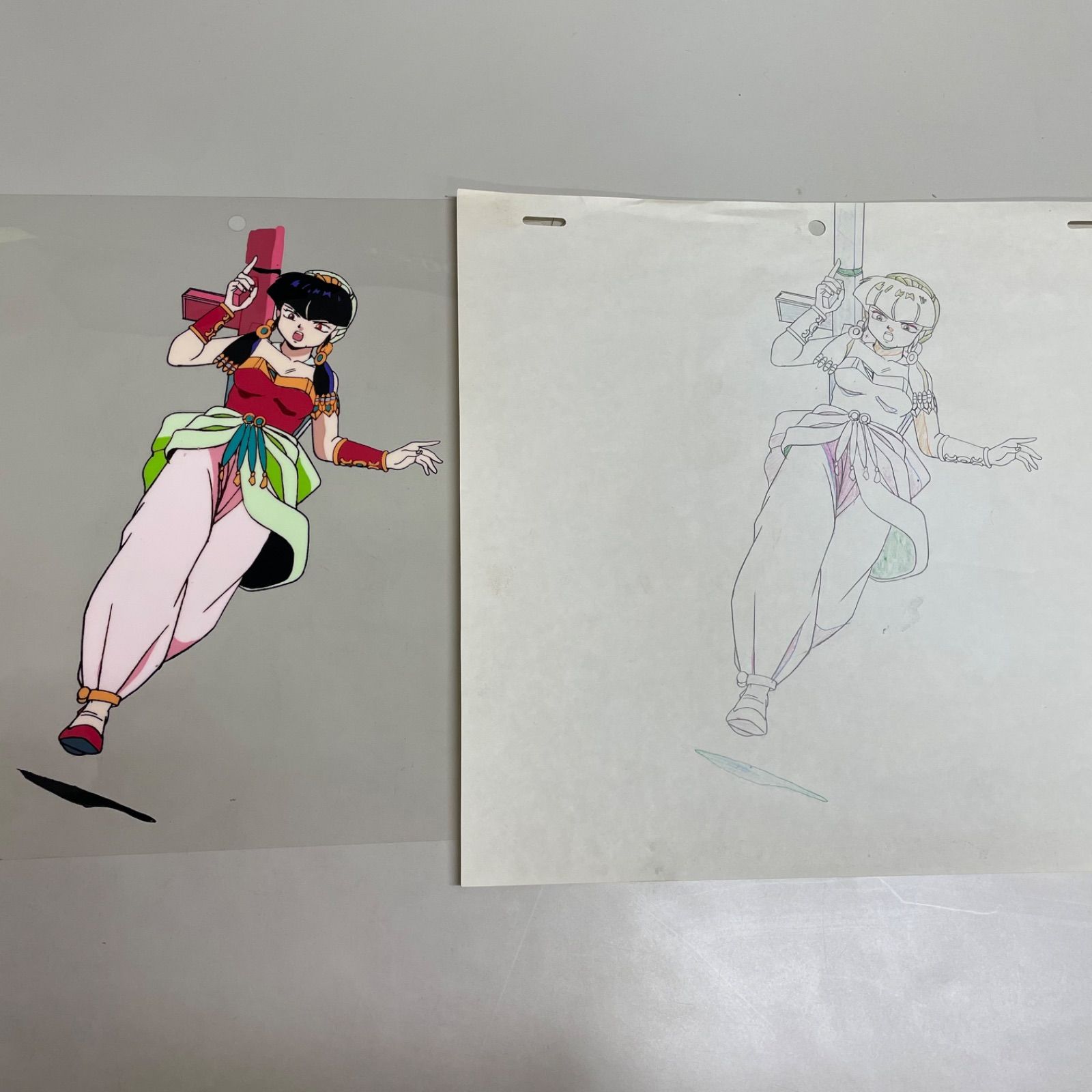 セル画 うる星やつら ラム 高橋留美子 下絵あり 6点セット