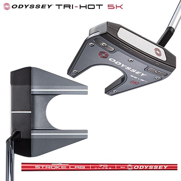 オデッセイ ゴルフ TRI-HOT 5K SEVEN S トライホット セブン #7 パター STROKE LAB 70C RED シャフト  ODYSSEY ストロークラボ - メルカリ