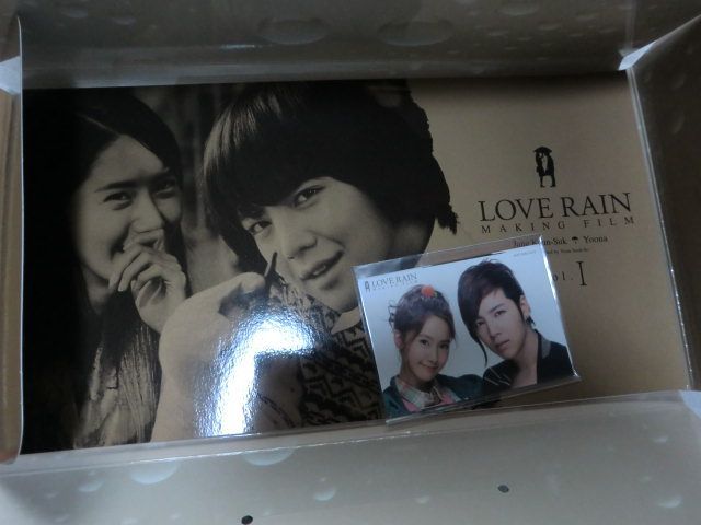 チャングンソク  ラブレイン　Making　Film　前編 LOVE RAIN Making Film 前編/後編 初回限定盤DVDセット - メルカリ