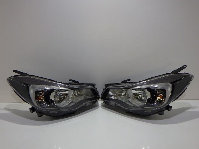 インプレッサ ヘッドライト左右 HID GJ GP 後期 P9932 1T コーティング 84001 FJ340 370 比較的 251003062