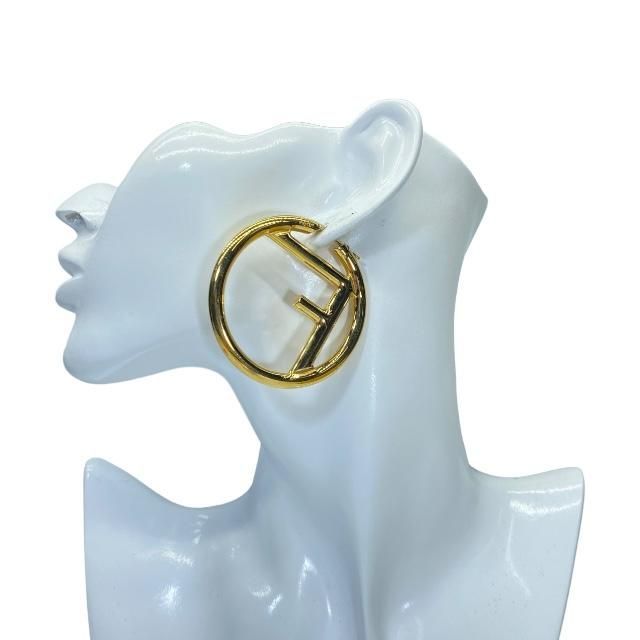 FENDI フェンディ ロゴ エフ イズ フェンディ ピアス ラウンド
