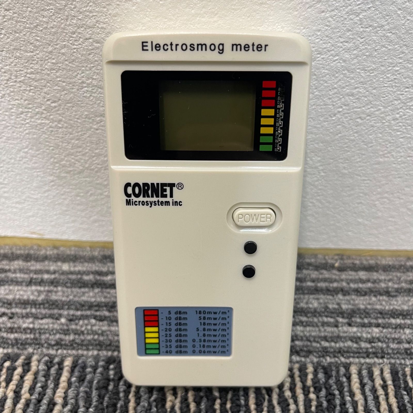NPA】Cornet ED78S 電磁波測定器 - メルカリ