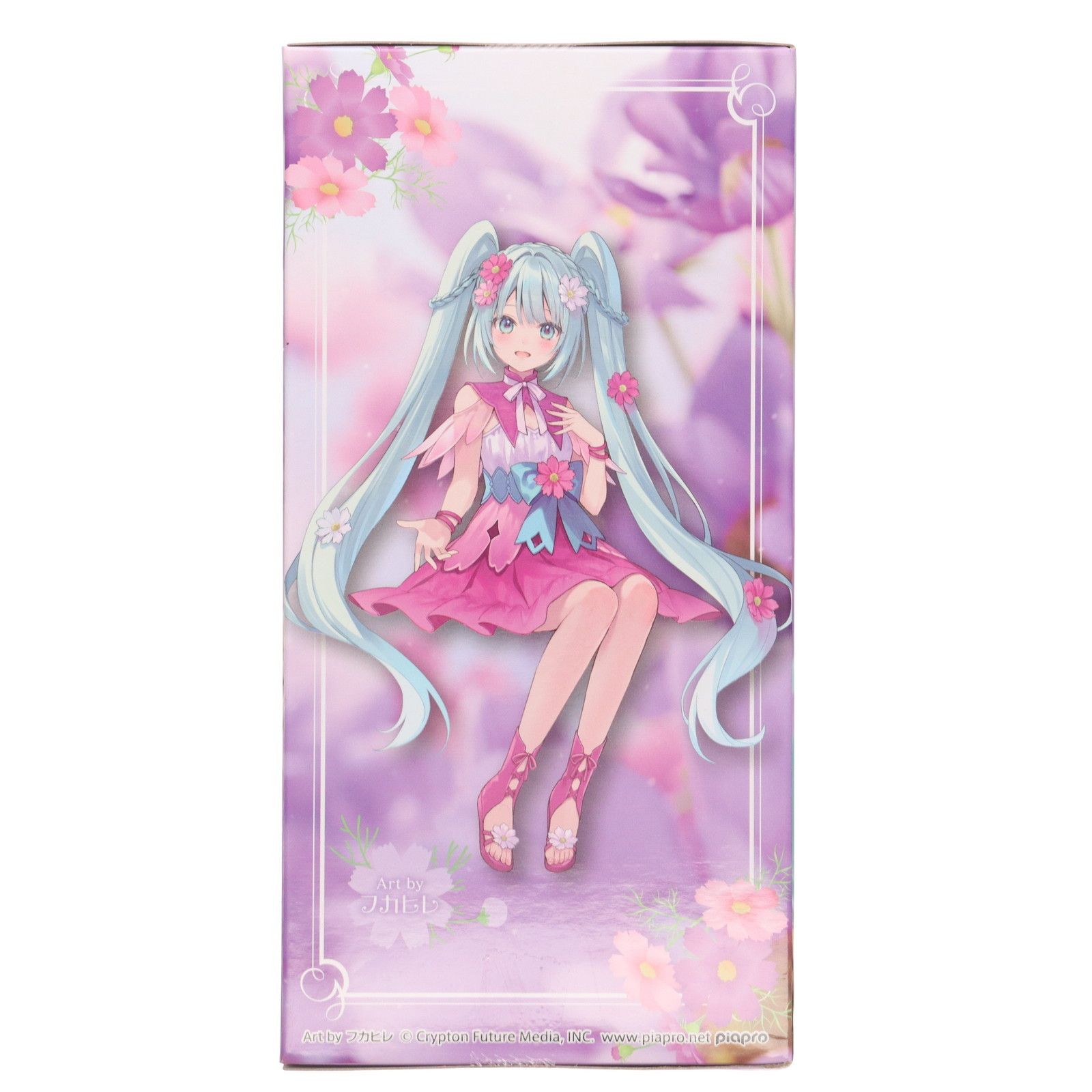 初音ミク　ぬーどるストッパー　 Flower Fairy 紫のコスモス　30個 秋風に揺れる紫のコスモスをイメージした「初音ミク」が、幻想的