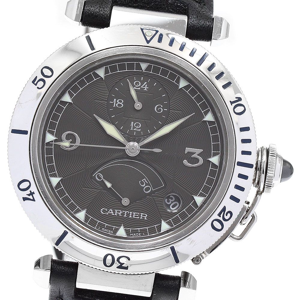 カルティエ CARTIER W3105055 パシャ38 パワーリザーブ 自動巻き メンズ_891987