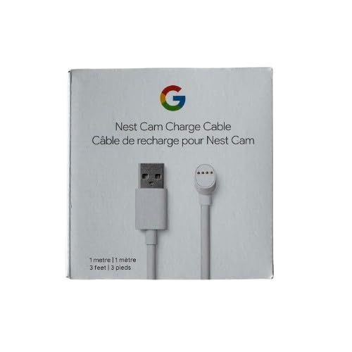 Google Nest Cam 新品充電ケーブル Amazon.com: Power Cord for Google Nest Cam (Battery) Only