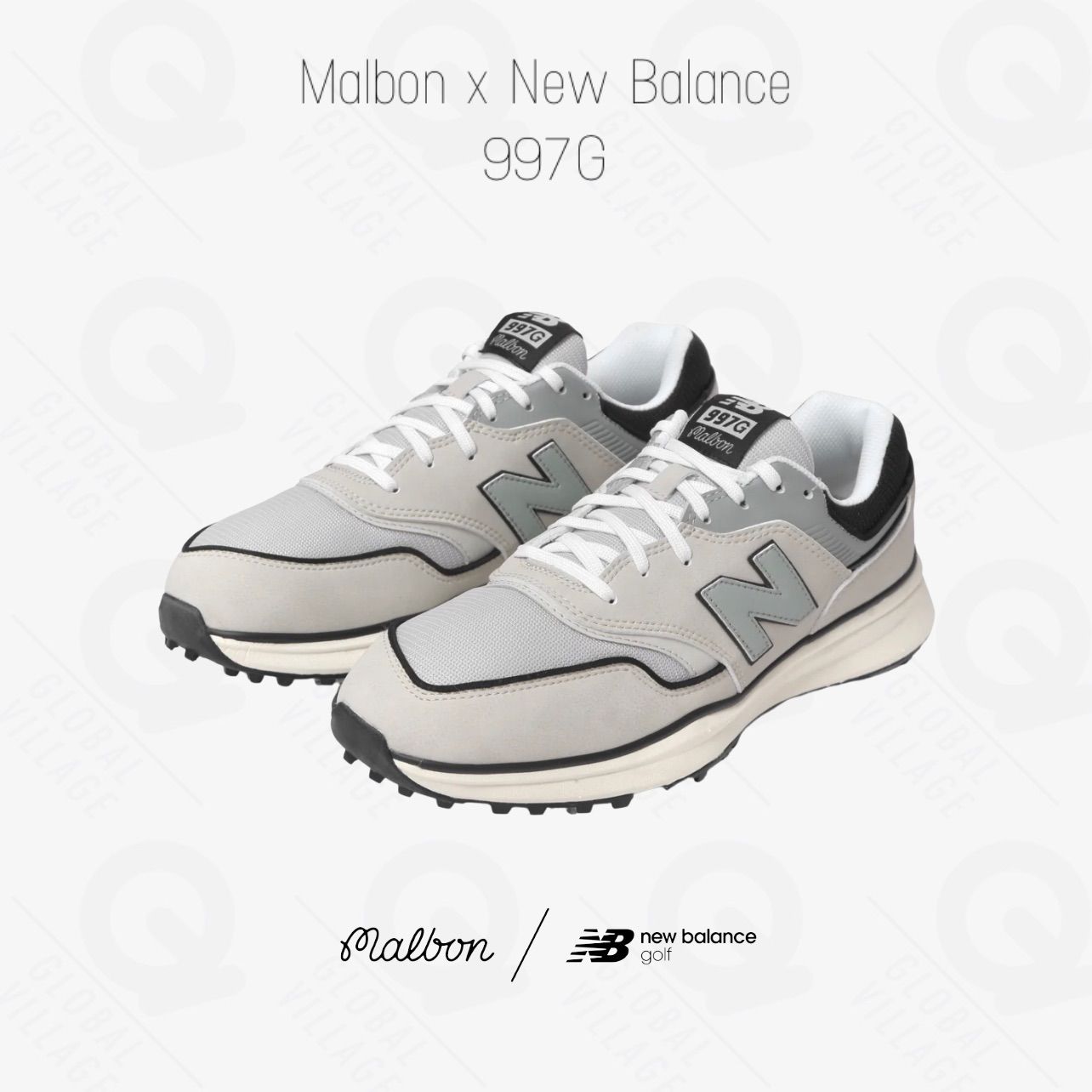 Malbon Golf ×Newbalance 997GOLF サンドカラー library.umsida.ac.id