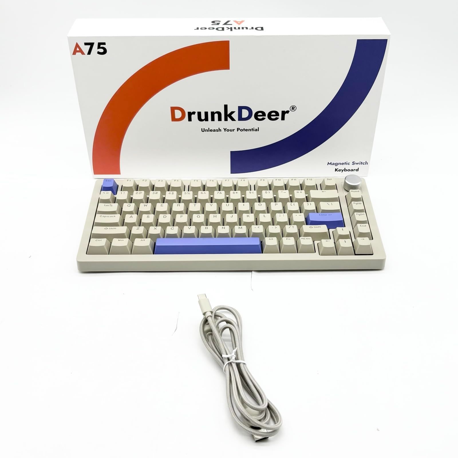 Drunk Deer A75 PBTキャップ付き Amazon.co.jp: DrunkDeer A75 キー