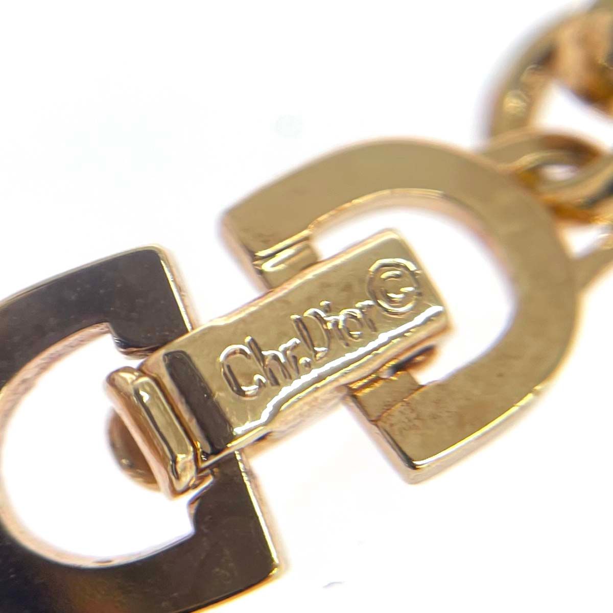 Christian Dior クリスチャンディオール ブレスレット Dロゴ/GP