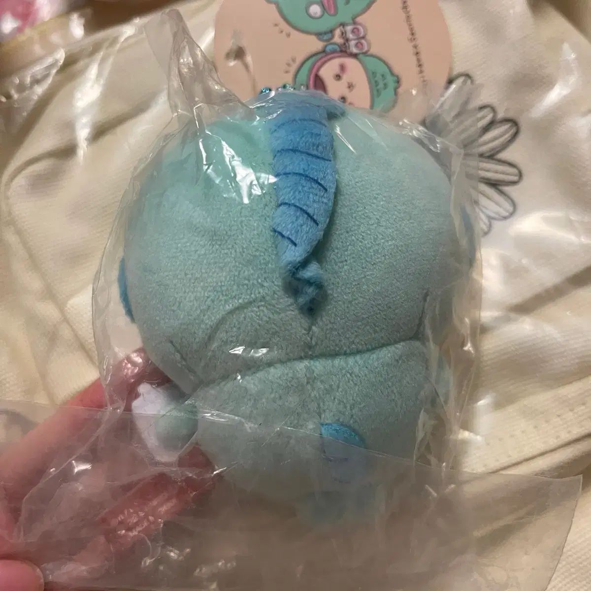 くりまんじゅう サンリオ ハンギョドン マスコット 未開封☆ちいかわ×サンリオ ぷちミニマスコット くりまんじゅう