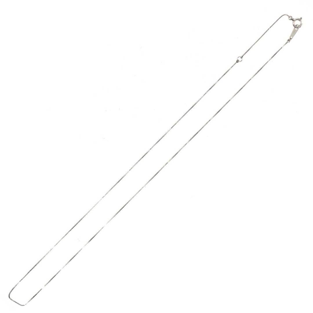Pt850 プラチナ ベネチアン ネックレス チェーン 40cm 1.3g KA Bランク