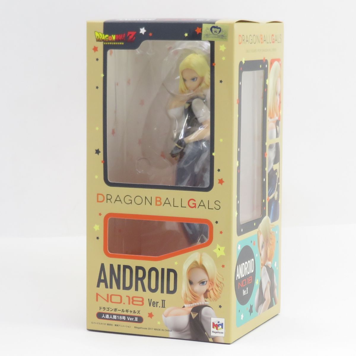 新品未開封 ドラゴンボール ギャルズ 人造人間18号 Ver.II メガハウス 