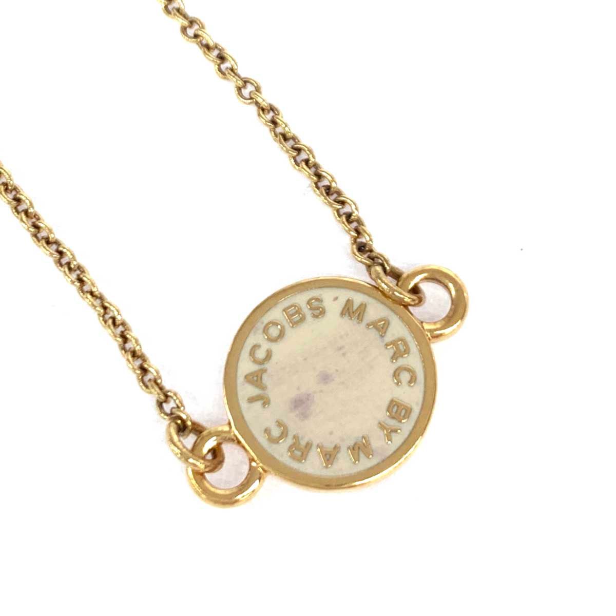 MARC JACOBS マークジェイコブス チェーンブレスレット ベージュ 