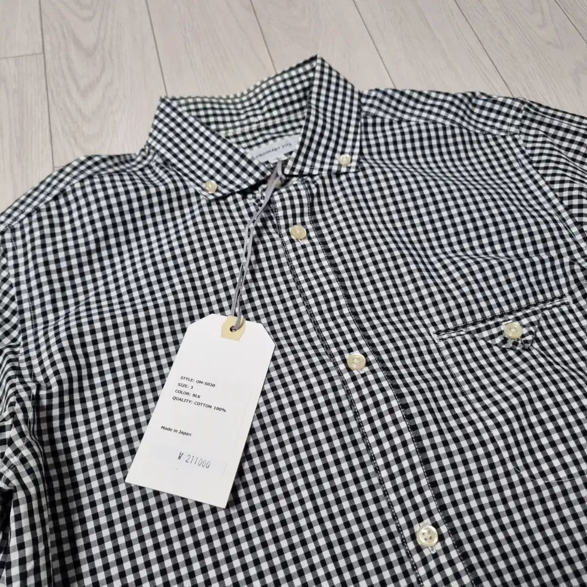 サイズ 3 ／ 95 100 ) 普通にフィットする ORDINARY FITS バリスタシャツ