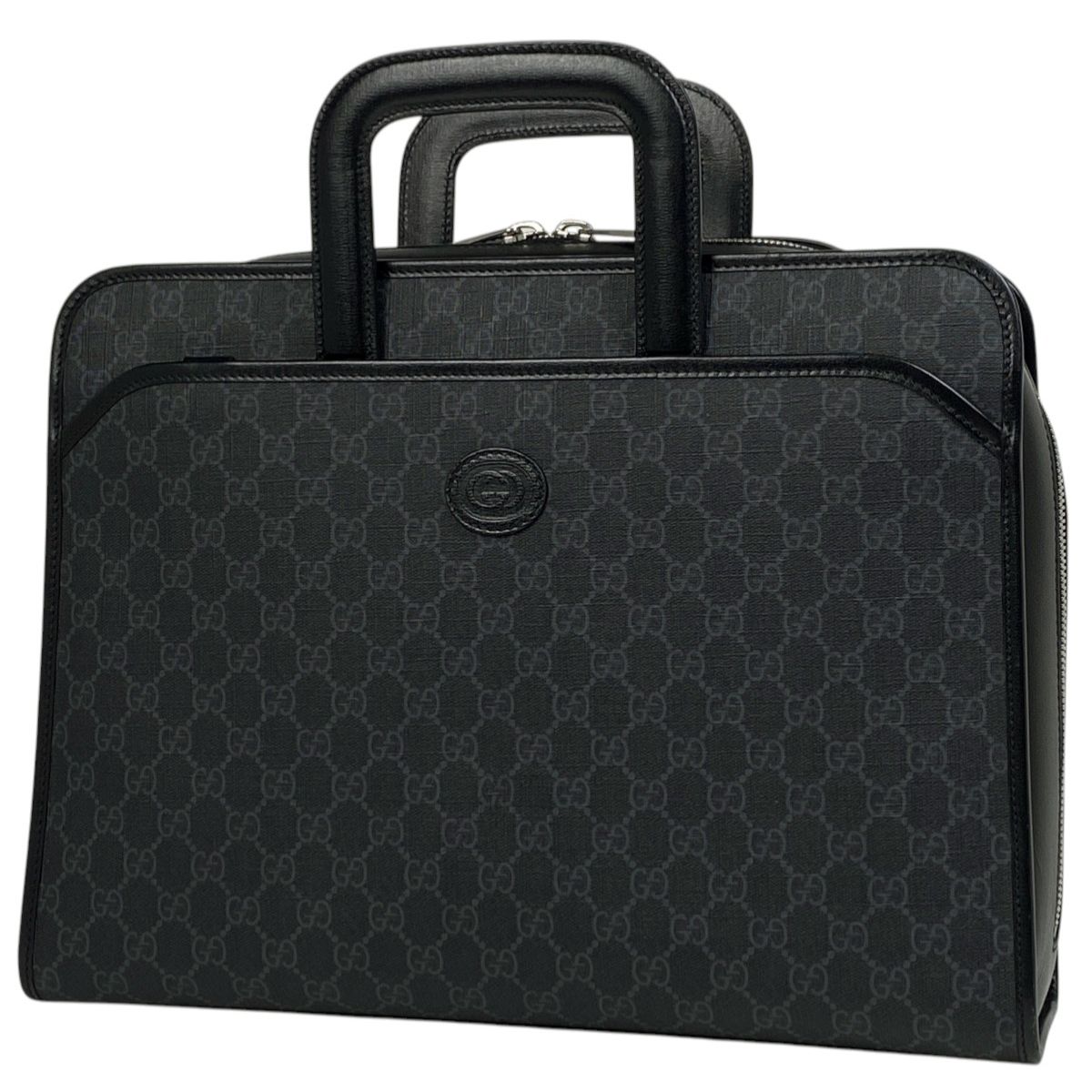 GUCCI ビジネスバッグ　シェリーライン　インターロッキング　GGスプリーム グッチ GUCCI GG柄 ビジネスバッグ インターロッキングG GG