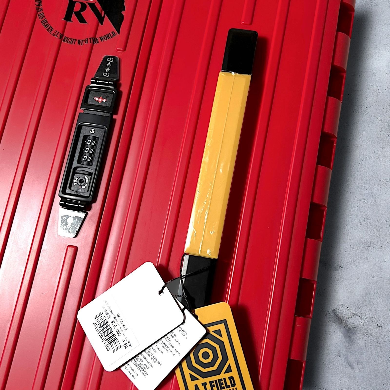 A.T.FIELD 新世紀エヴァンゲリオン限定コラボ 折りたたみツールケース