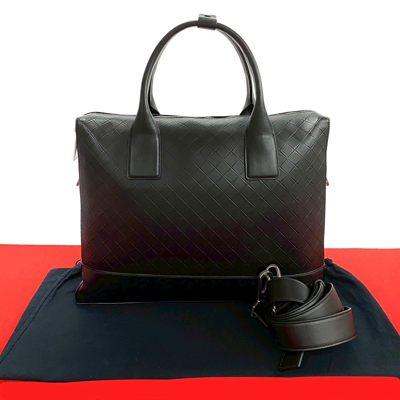 ほぼ未使用 BOTTEGA VENETA ボッテガヴェネタ イントレチャート