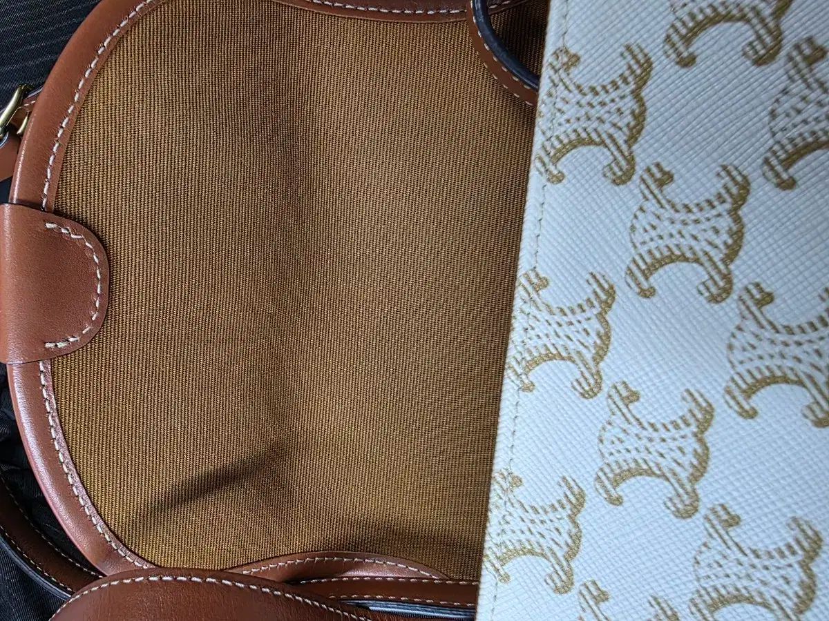 Celine セリーヌ ミニ ヴェルサーチェ トリオンフ キャンバス クリーム WWW_NOITHATQUANGTHANH_NET