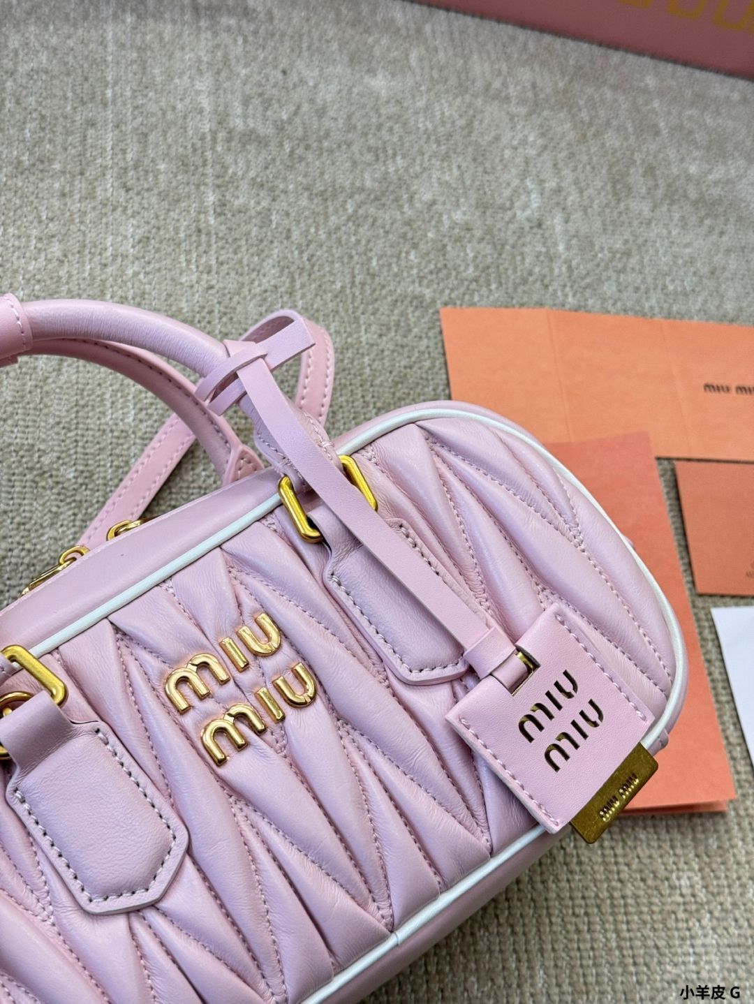 miumiu バッグ 今日特価】MIUMIU ボーリングバッグ ミニ / スモール / ミッド