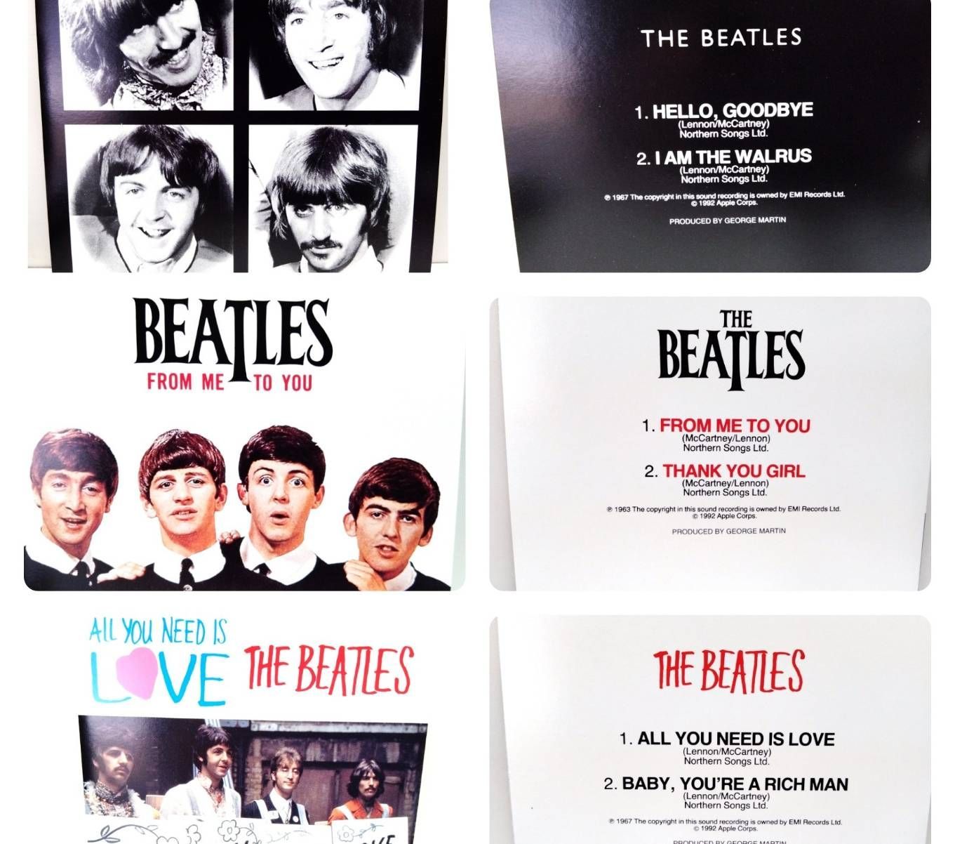 1118 The Beatles ザ・ビートルズ CD Singles Collection CD