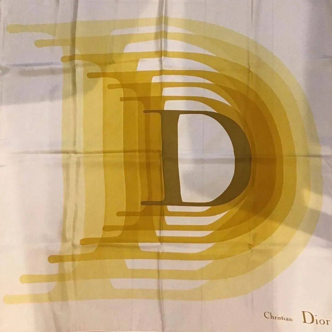 新品 未使用 CHRISTIAN Dior シルクスカーフ ビンテージ 美品！ Christian Dior ヴィンテージ シルクスカーフ クリスチャン