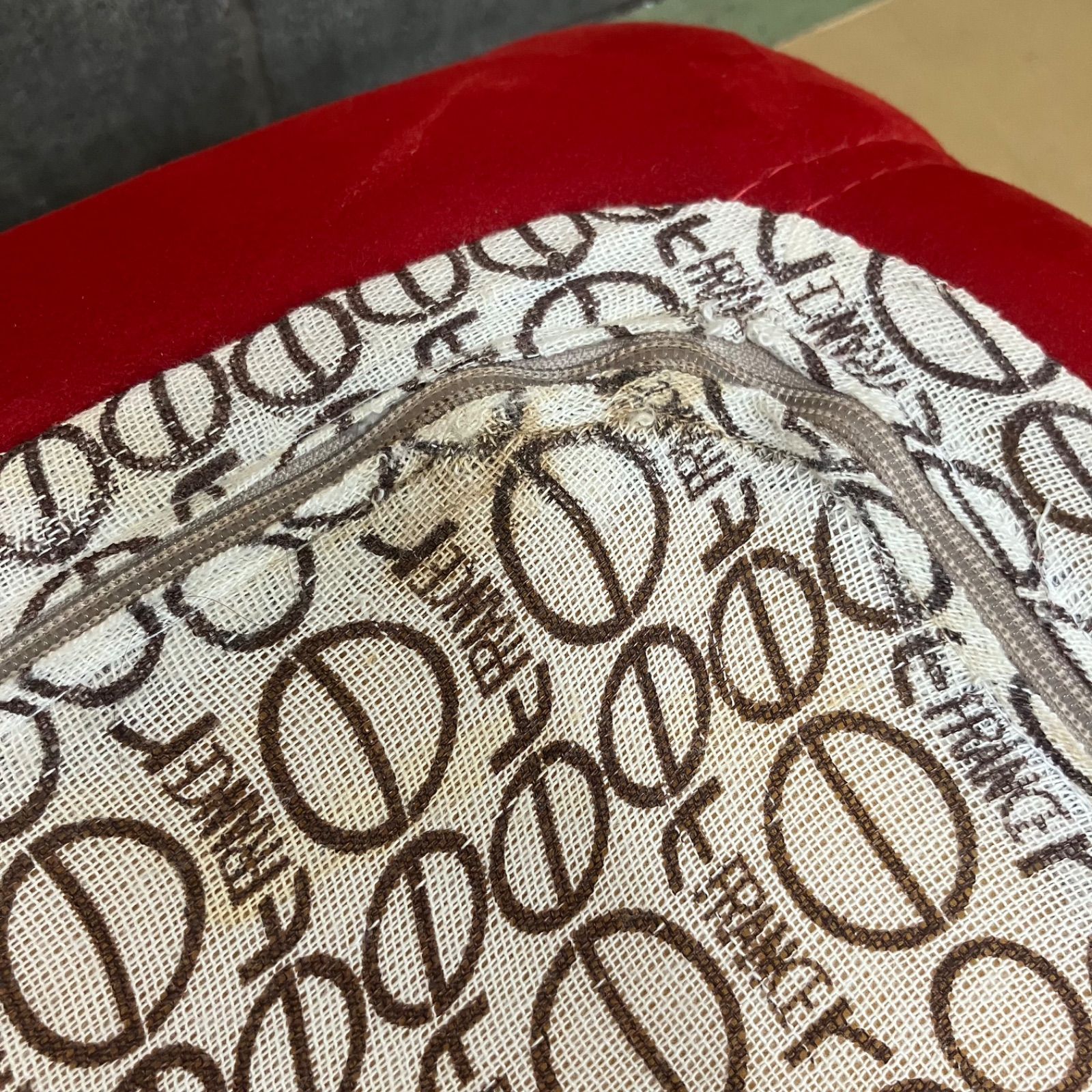 オットマン レッド