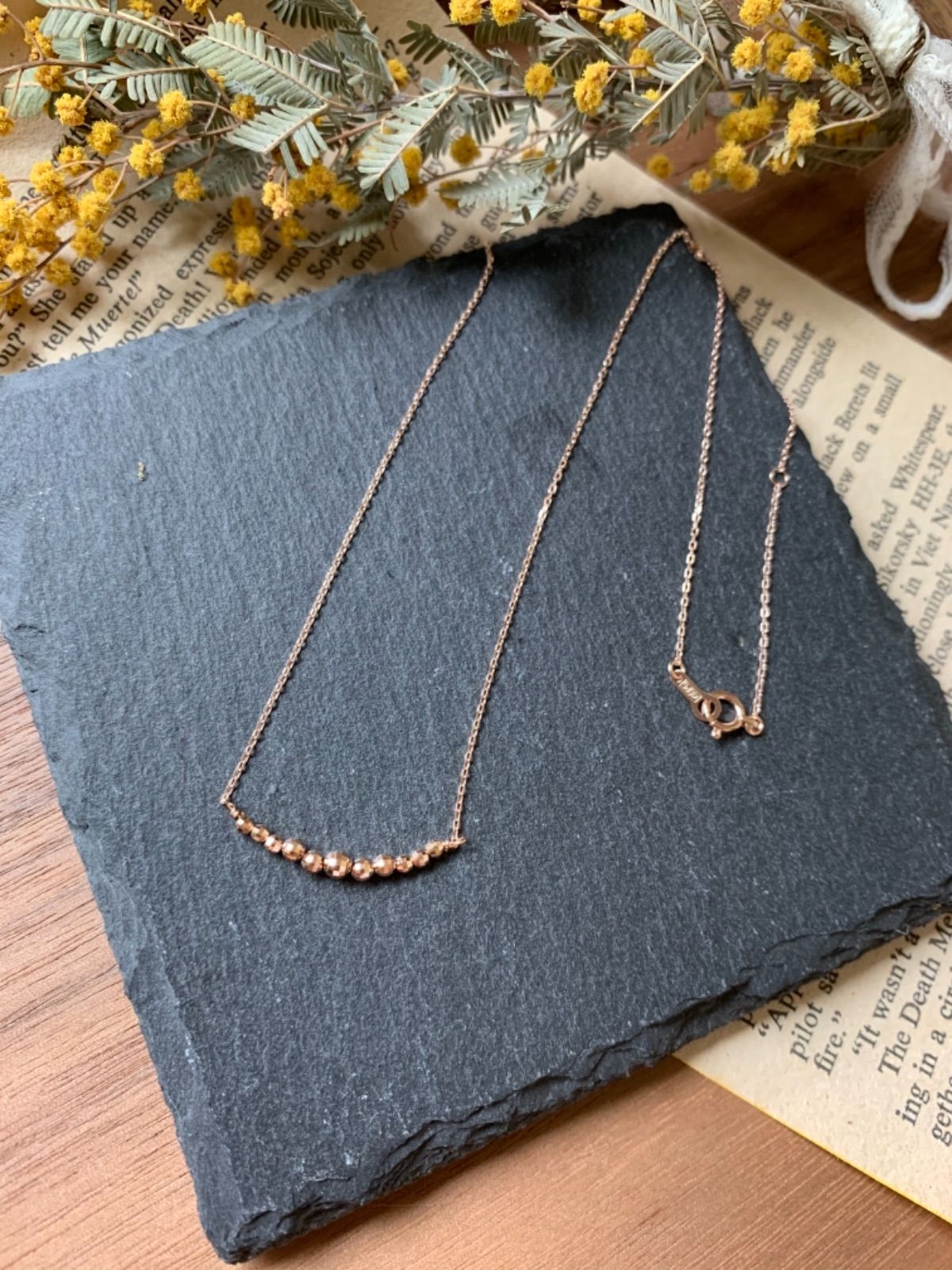 プレゼントに❣️ K10✨　華奢ネックレス　♡ギフトBOXサービス♡ プレゼントに❣️ K10✨ 華奢ネックレス ♡ギフトBOXサービス♡ 【公式