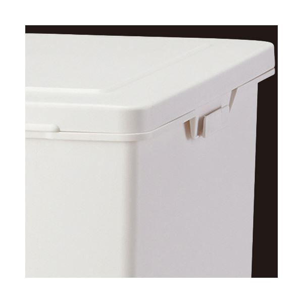 まとめ アスベル エバンペダルペール 45L ホワイト A6003 1台 ×3セット