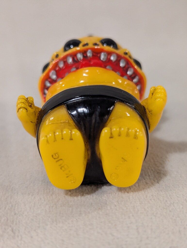 REALHEAD リキ押忍 黄色成型 REALHEAD PEEK A BOO TOY リキ押忍 黄色成型 - メルカリ