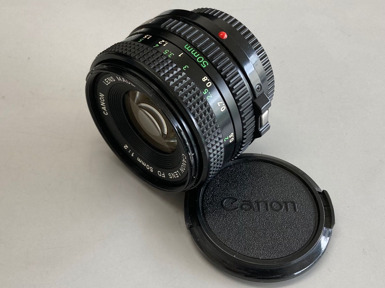 メーカー直送】 New 【フードBS-52付】キヤノン Canon FD F2 50mm