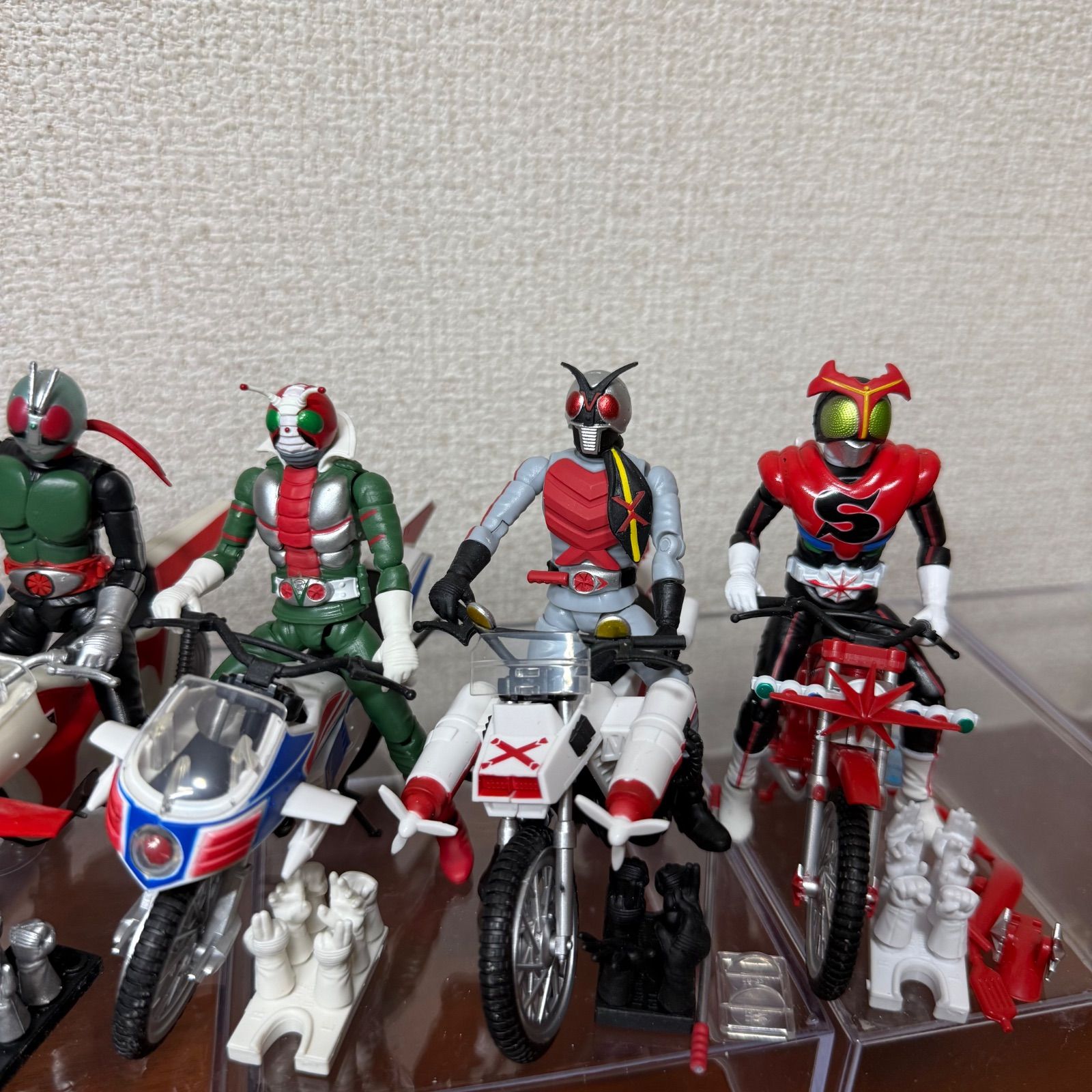SHODO-X掌動X 昭和仮面ライダー & ライダーマシン 20台セット まとめ