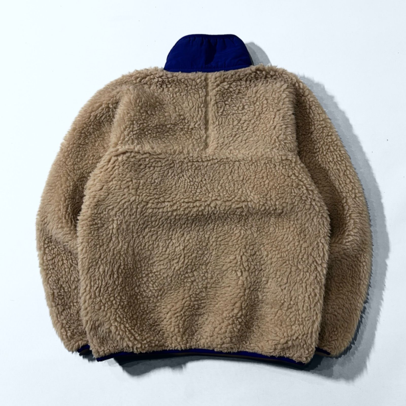 90‘ Vintage オールド USA製 Patagonia パタゴニア レトロ パイル ジャケット XS ボア カーディガン X