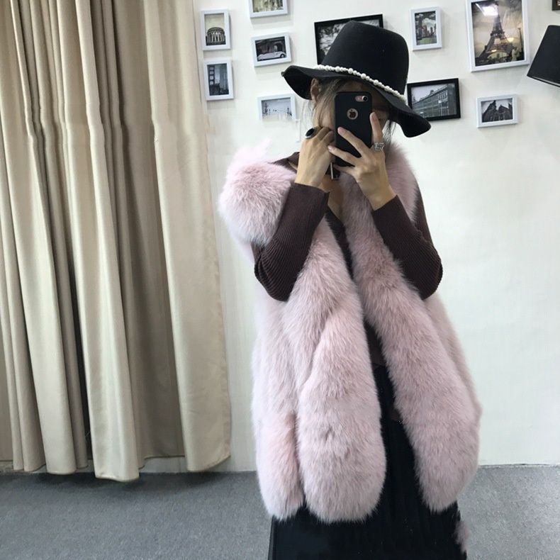 ファーベスト レディース ベスト ノー ジレ トップス アウター もこもこ 体型カバー ゆったり 防寒 毛皮 お洒落 ノー ジャケット 着回し 通勤 通学 防寒 春 秋 冬 jiashipc08 Txnc223