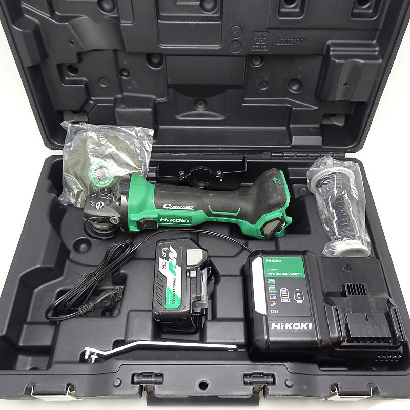 ハイコーキ 研削 研磨 125mm コードレスディスクグラインダ ブレーキ付 G3613DA XP マルチボルト 36V