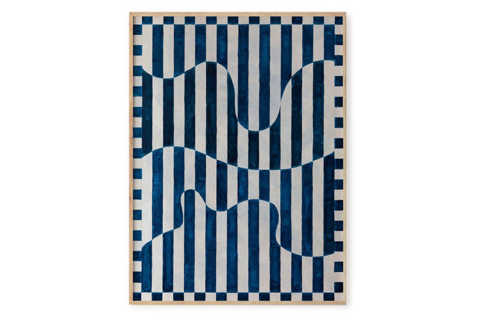 ポスター/アートプリント　50×70cm　Blue Tides/88xCL032