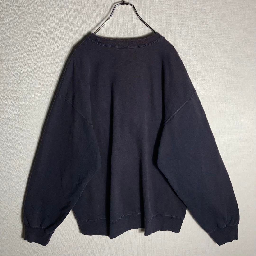 SUPREME スウェット ビッグロゴ 刺繍ロゴ 紺 XL SUPREME スウェット ビッグロゴ 刺繍ロゴ 紺 XL