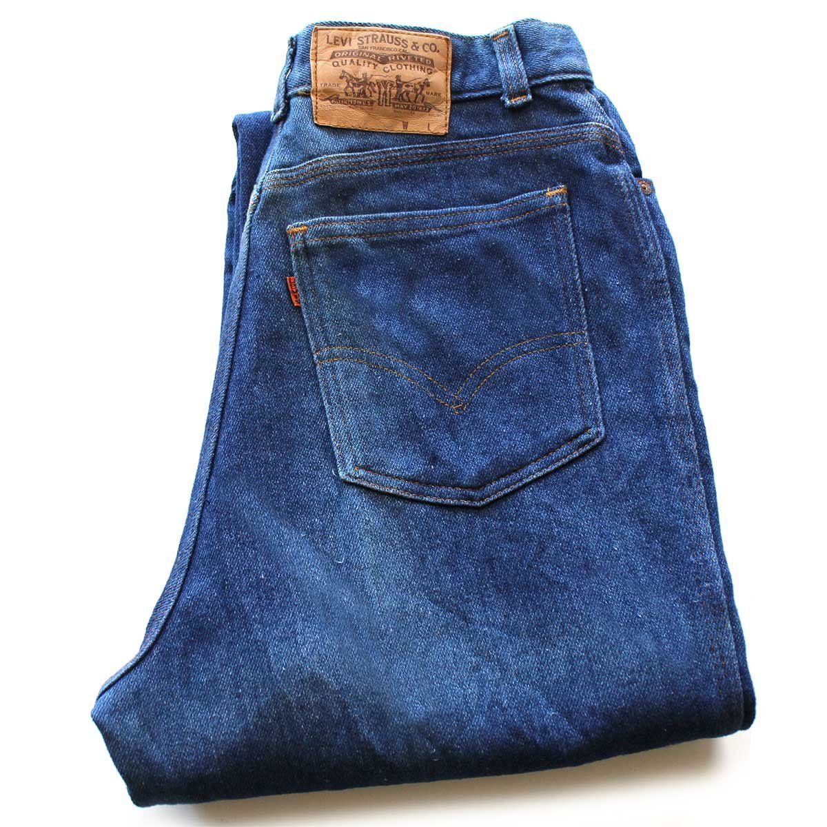 80s USA製 Levi'sリーバイス ストレッチ デニムパンツ W29