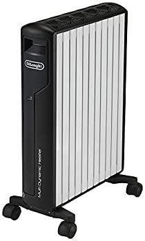 【中古品】デロンギ　マルチダイナミックヒーター　ブラック マルチダイナミックヒーター ピュアブラック MDHS09-PB [最大8畳