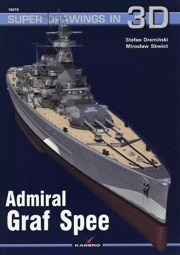 【中古】ホビー雑誌 admiral Graf Spee(Super Drawings in 3D)