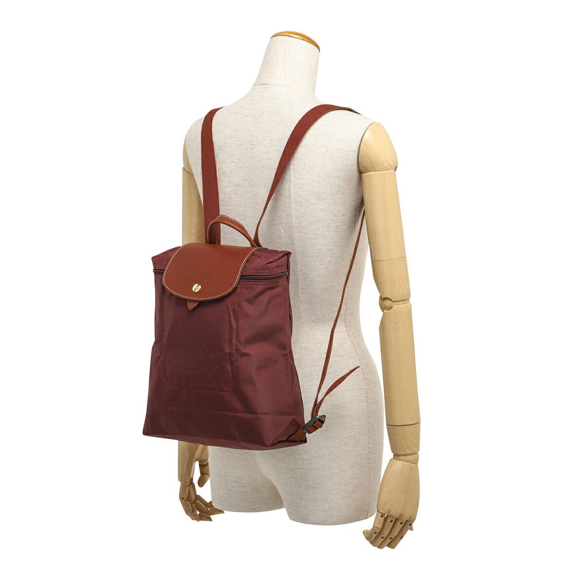 longchamp（ロンシャン）　リュック　ボルドー 新品 ロンシャン LONGCHAMP リュックサック ル プリアージュ
