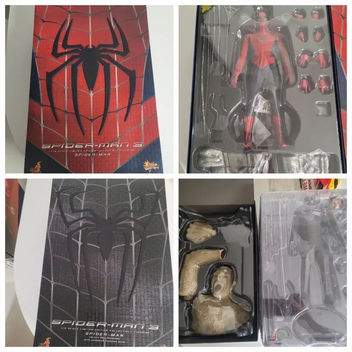 hottoys ホットトイズ スパイダーマン 3 ブラックスパイダーマン