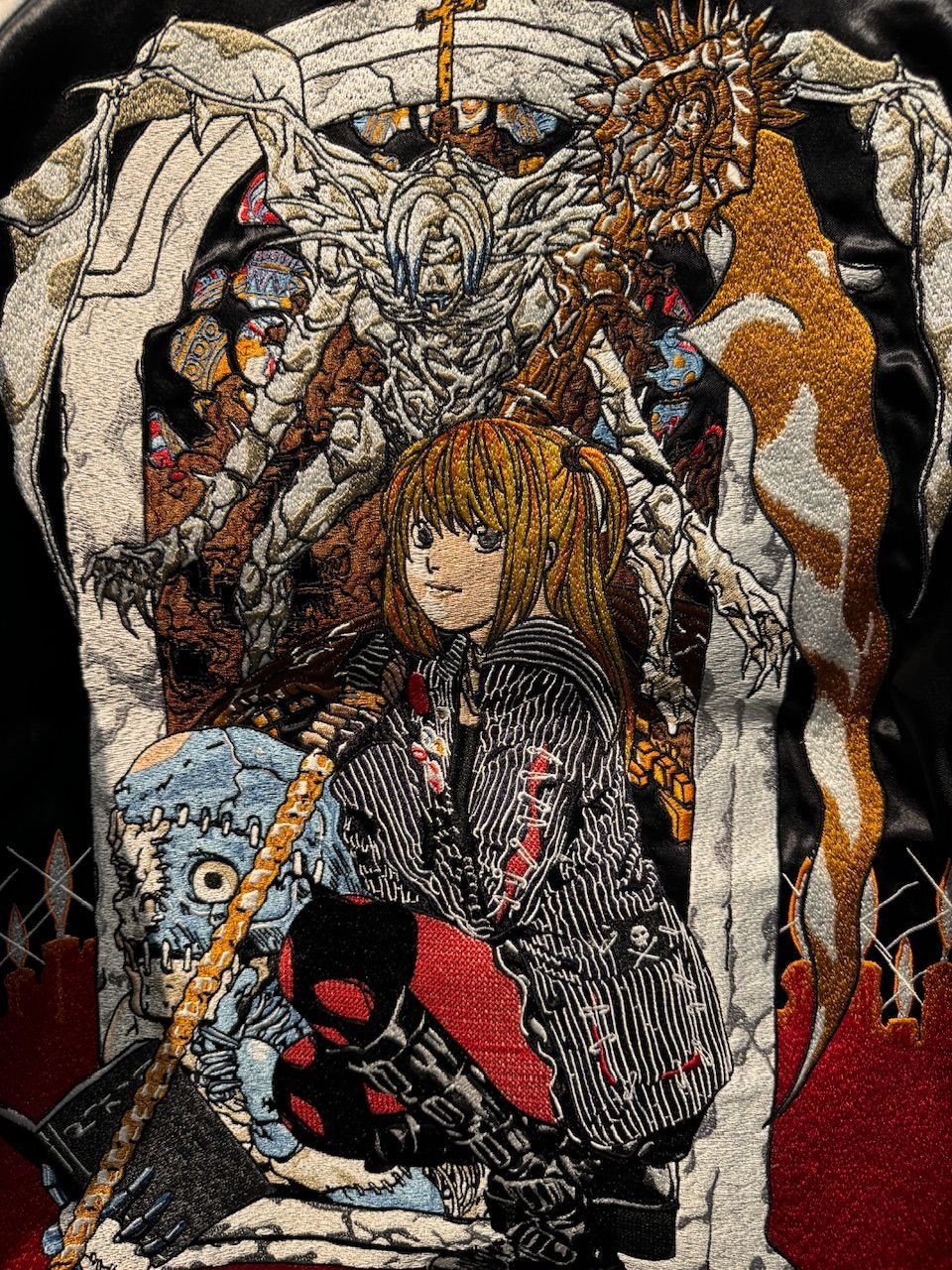 P.N.U×DEATHNOTE（デスノート） ミサスカジャン 744120 93BLACK
