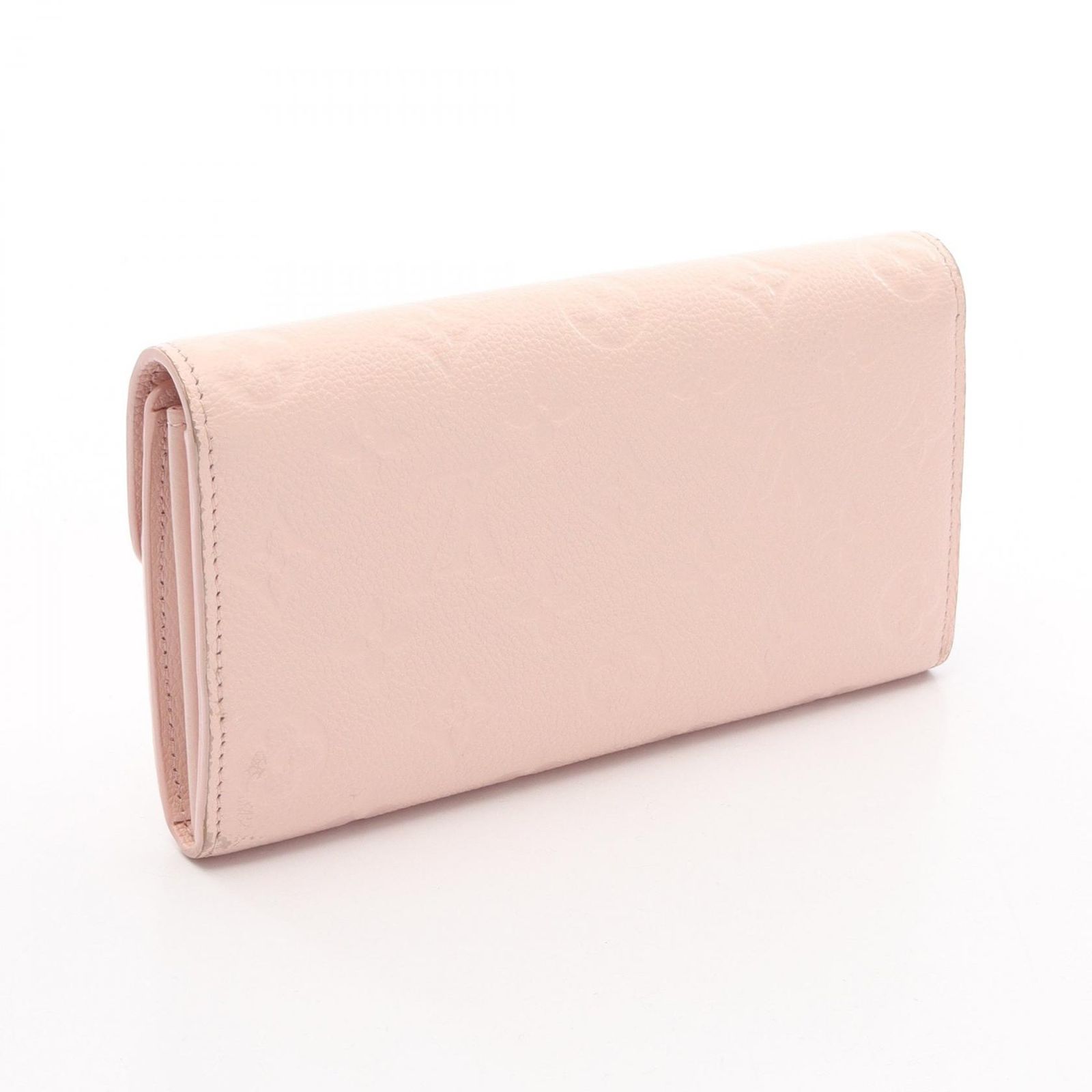 ルイ ヴィトン LOUIS VUITTON 二つ折り長財布 ポルトフォイユ サラ M83443 ピンクオパール レザー ポルトフォイユ サラ レディース Used B