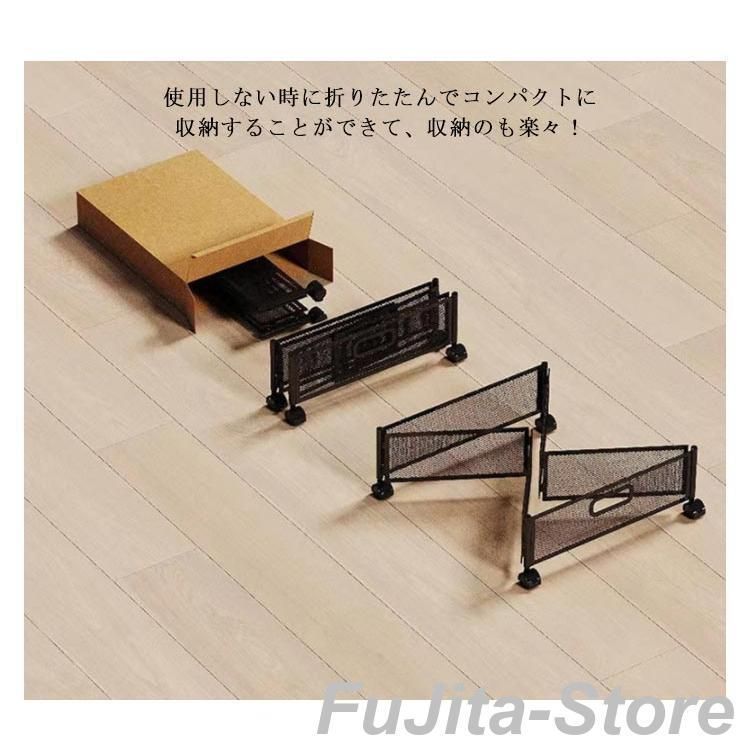 ベッド下 収納ボックス 2個組 ベッド下収納 収納ケース ベッド下収納ボックス キャスター付 隙間 収納 すき間 折りたたみ MARWIL-DEMENAGEMENTS_CH