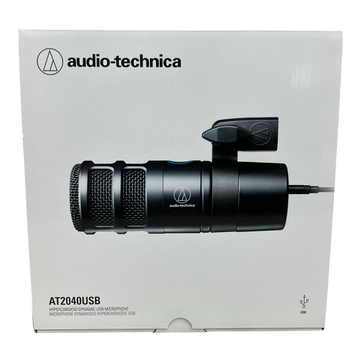 オーディオテクニカ AT2040USB USBマイク 中古 オーディオテクニカ AT2040USB ダイナミックUSBマイク