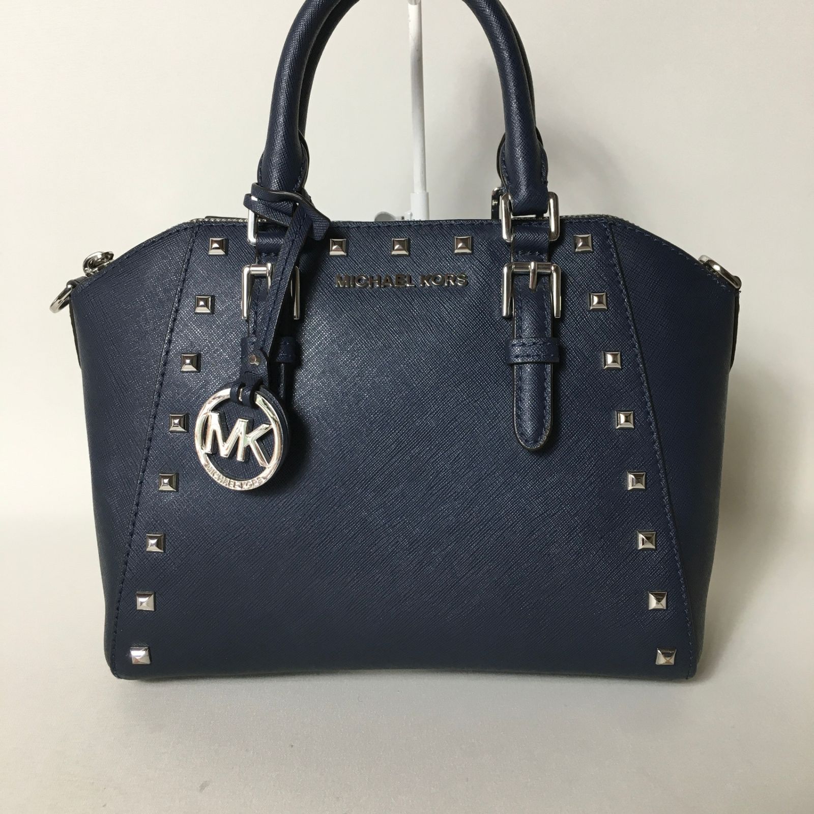 マイケルコースハンドバッグネイビー Yahoo!オークション - MICHAEL KORS ハンドバッグ ネイビー