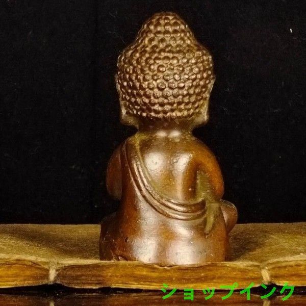 釈迦牟尼仏 菩薩 観音 銅製 仏像 彫刻 置物 開運 風水 仏教美術 三面仏