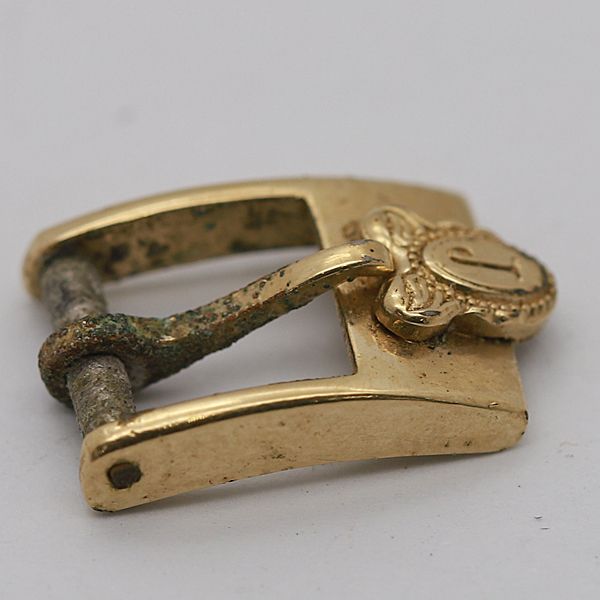 1円 カルティエ 純正尾錠 ゴールドカラー 12ｍｍ用 NSK レディース腕時計用 SGN 2000000 カルティエ 時計 純正 Dバックル 部品 12mm幅 イエロー