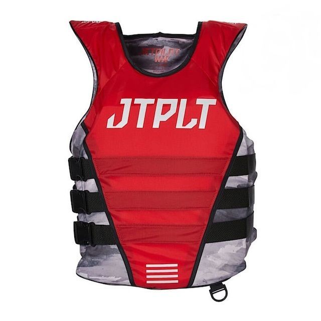 ＪＡ２２１２９ＣＧＡ ＲＥＤ ＧＲＡＹ ＣＡＭＯ ＲＸ ＶＡＵＬＴ Ｓ/Ｅ ＮＹＬＯＮ ＶＥＳＴ ＪＥＴＰＩＬＯＴ ジェットパイロット ライフベスト