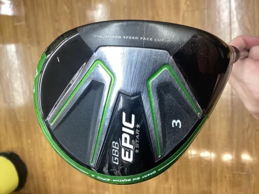 キャロウェイ GBB EPIC STAR 3W フェアウェイウッド FW Speeder EVOLUTION for GBB フレックスS メンズ 男性用 右利き 右用 Cランク ゴルフクラブ