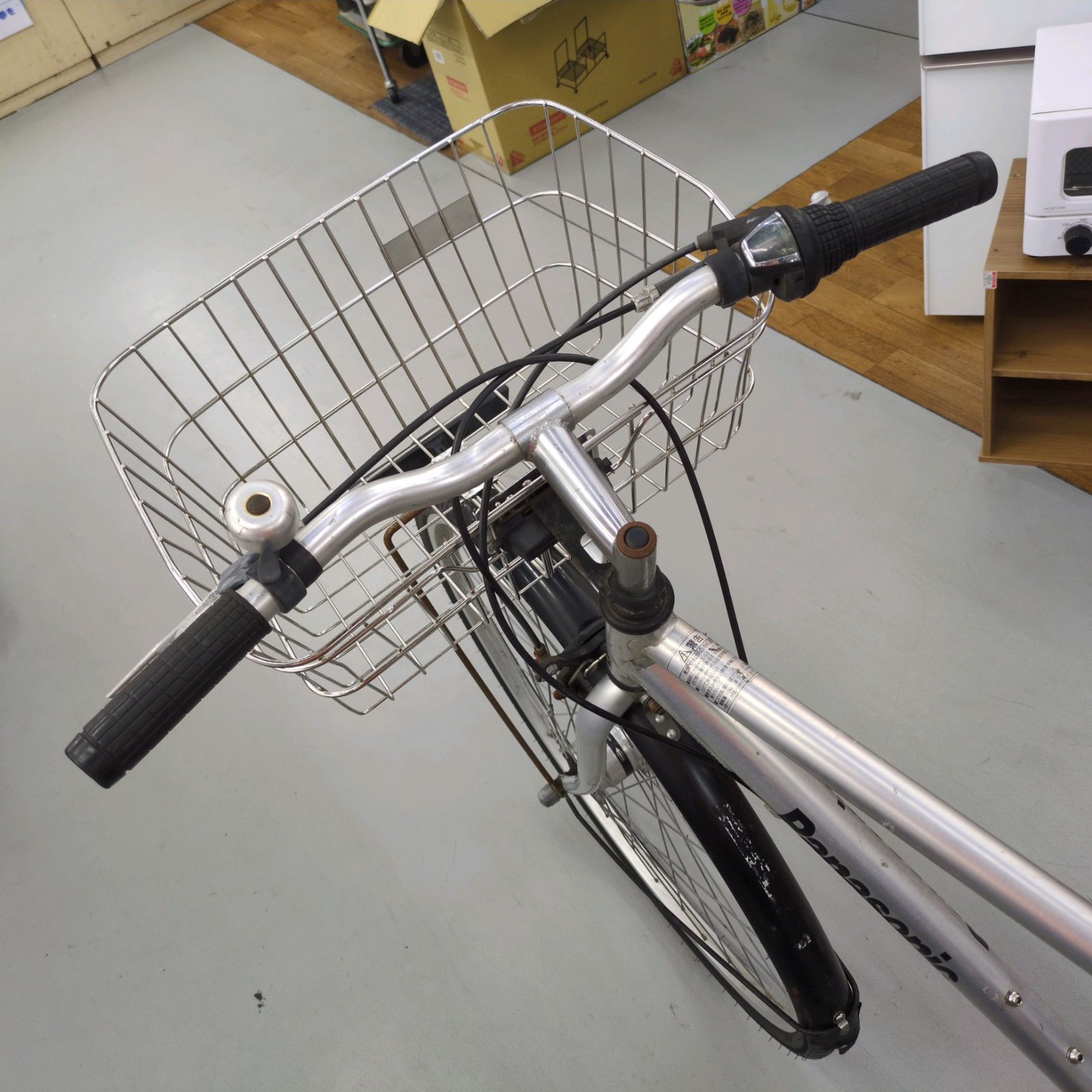 J559 ☆サビキズ・カギ無し☆クロスバイク自転車☆Panasonic☆EASY 